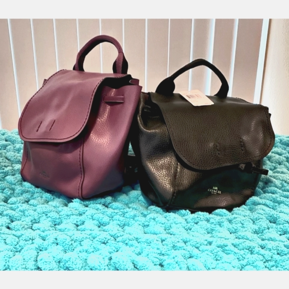 NWT Coach small backpack